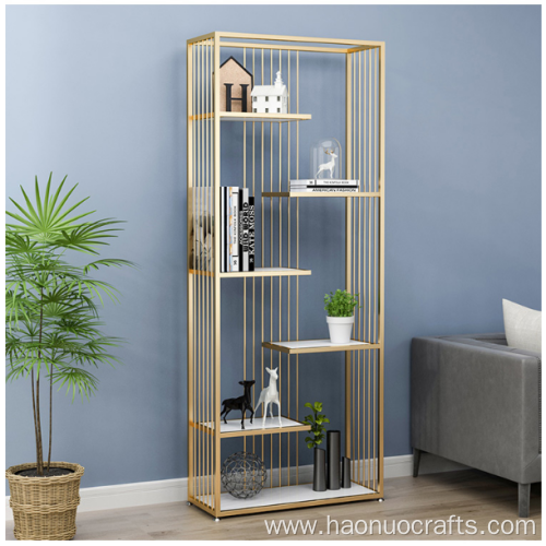 Light luxury shelf display bookshelf storage shelf